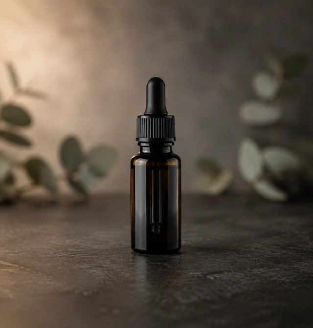 10mL ブラックスポイトボトルの製品写真