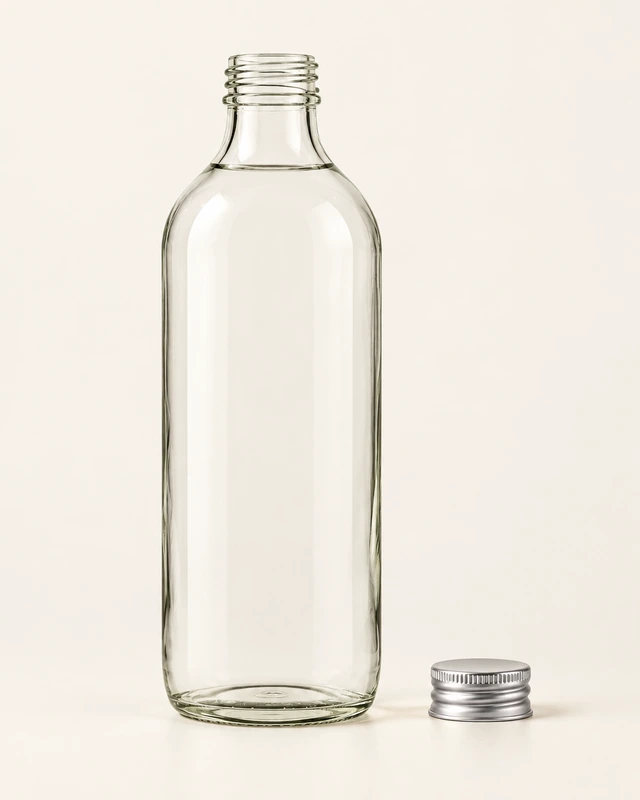大容量飲料びんの瓶口と対応部品の詳細