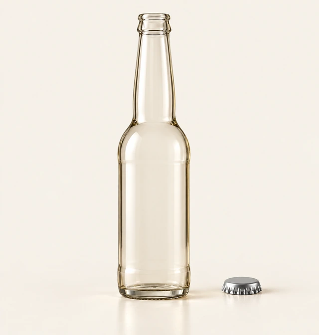 ビールびんの瓶口と対応部品の詳細
