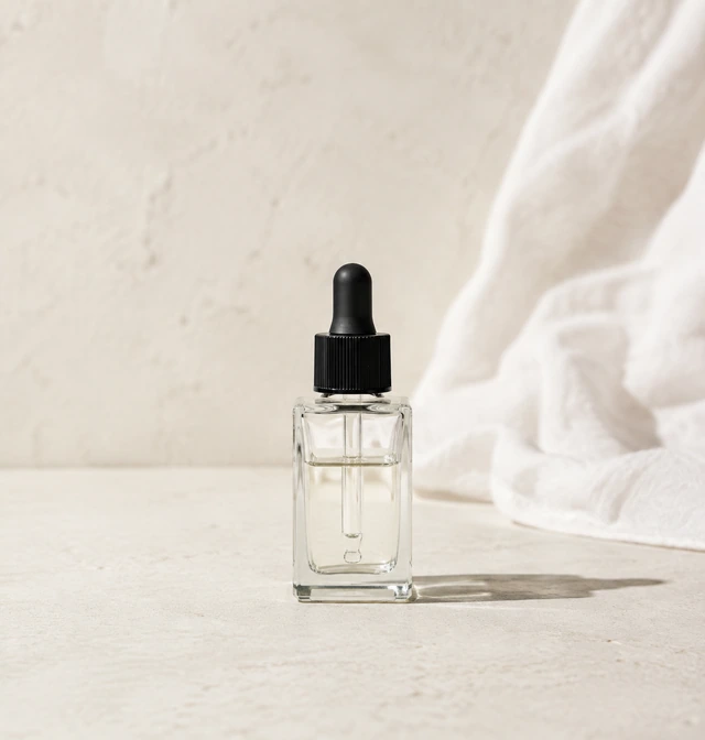 15mL 角型透明スポイトボトルの製品写真
