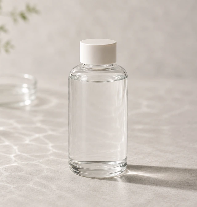200mL 丸型化粧水ボトルの製品写真