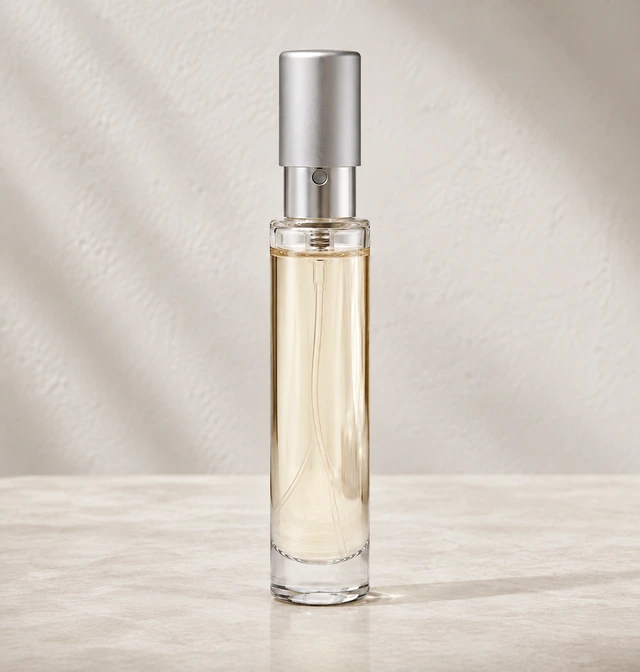 15mL 円筒香水ボトルの製品写真