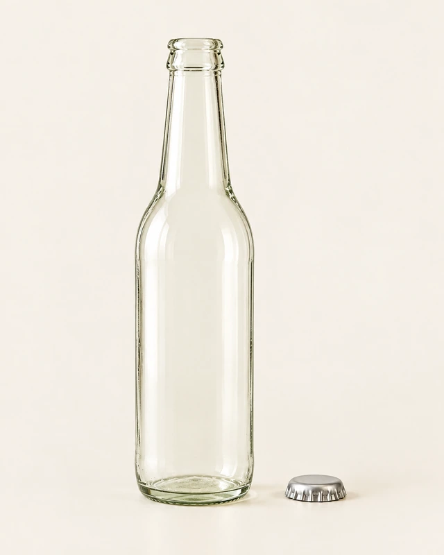 炭酸飲料びんの瓶口と対応部品の詳細