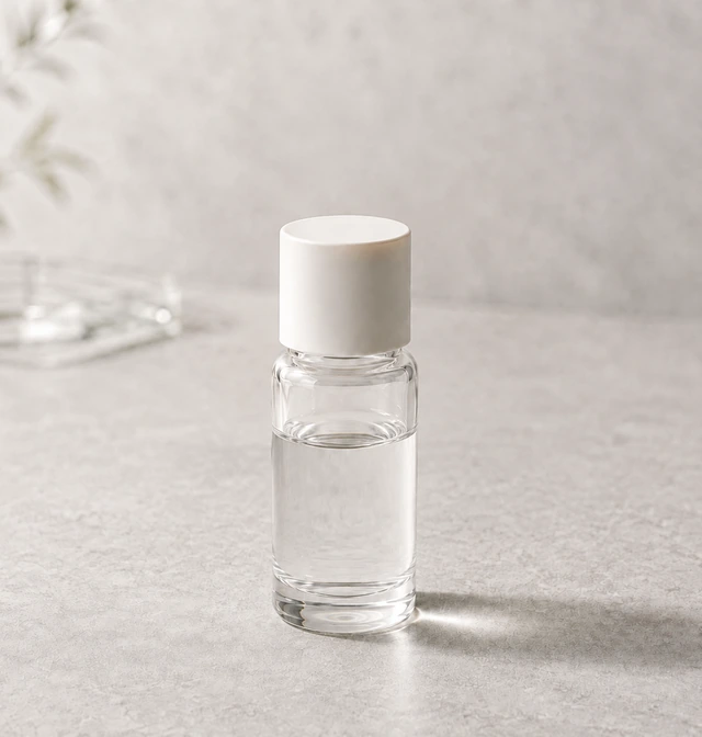 15mL 丸型美容液ボトルの製品写真
