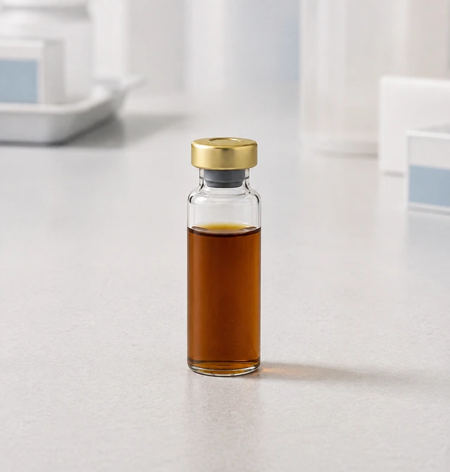 10mL 経口液剤用ガラス管瓶の製品写真