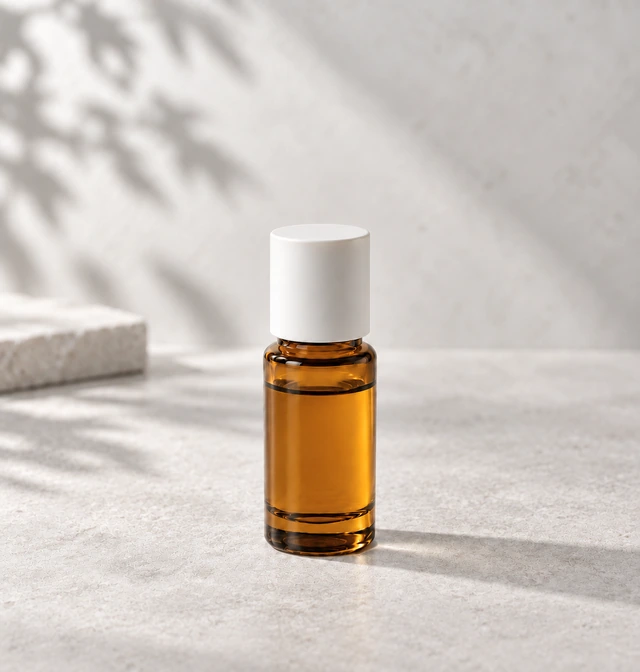 15mL アンバー美容オイルボトルの製品写真