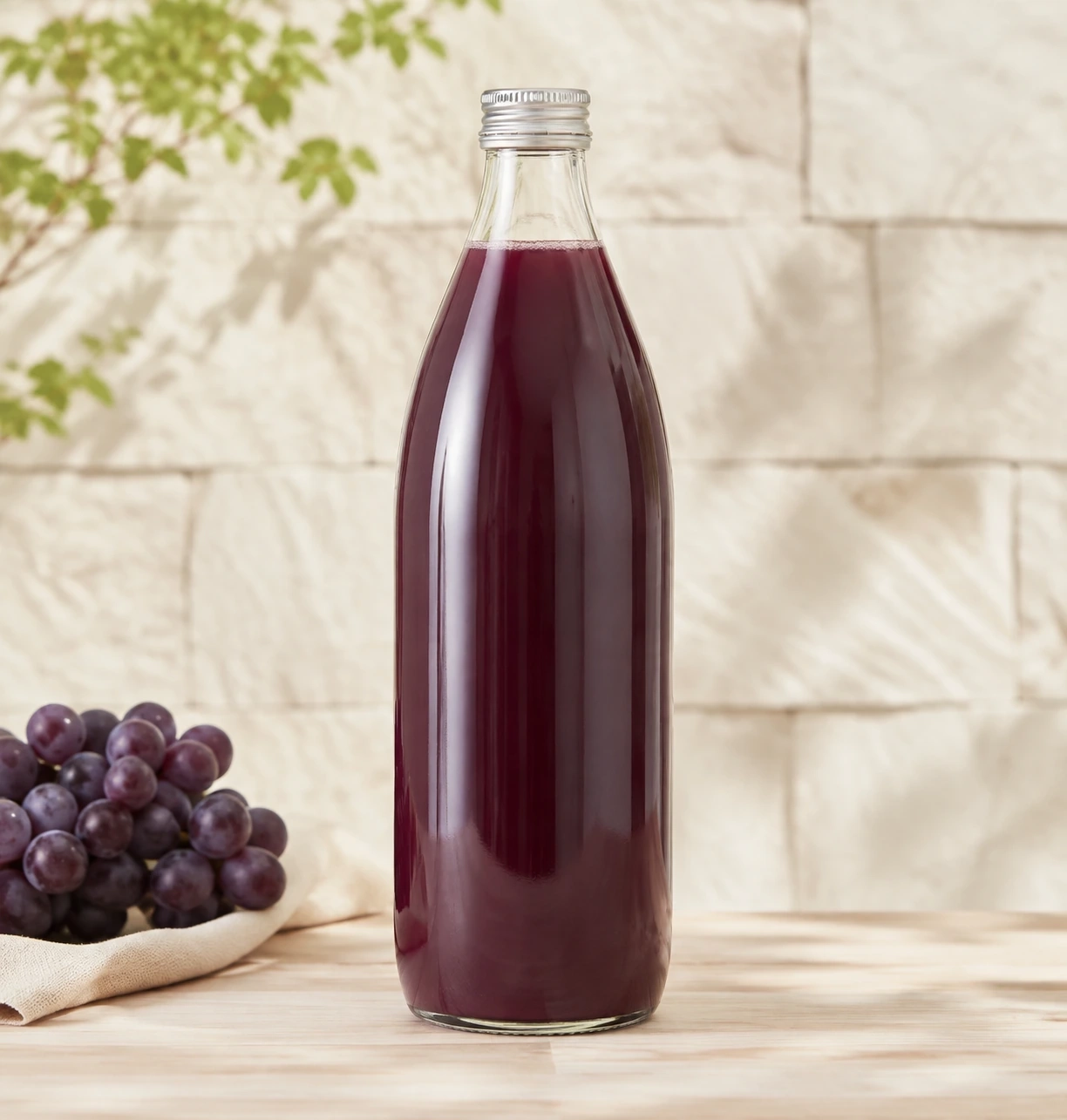 750mL 果汁飲料びんの製品写真