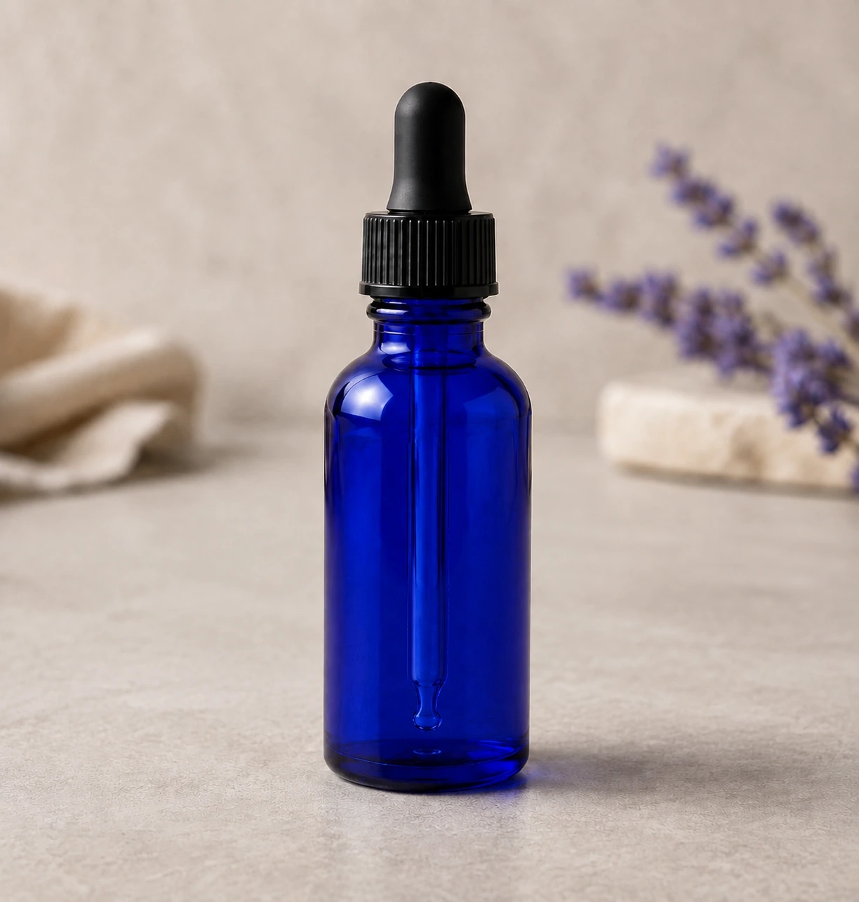 30mL ブルースポイトボトルの製品写真