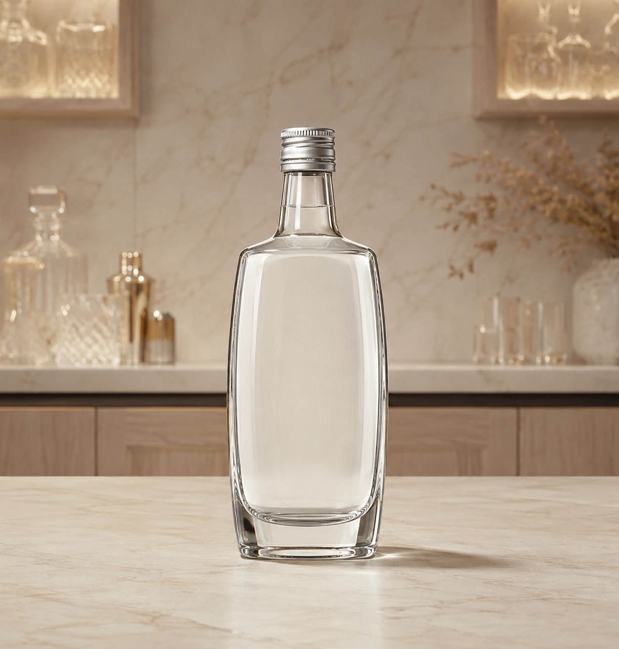 500mL 白酒（パイチュウ）用びんの製品写真
