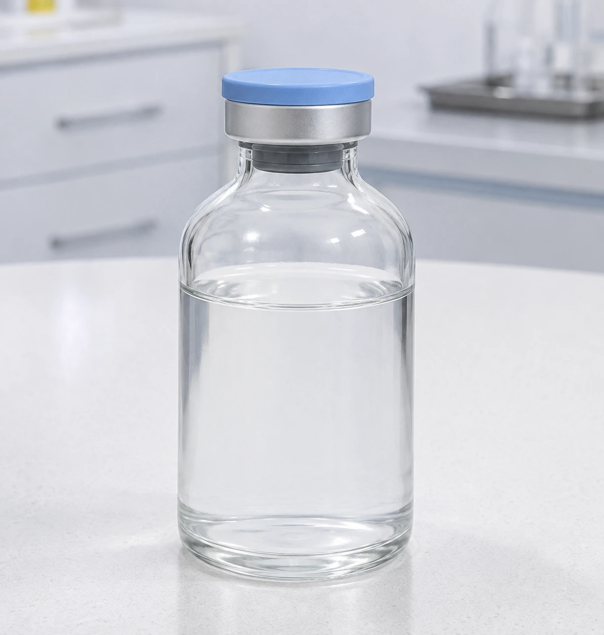 100mL 注射剤用成形バイアルの製品写真