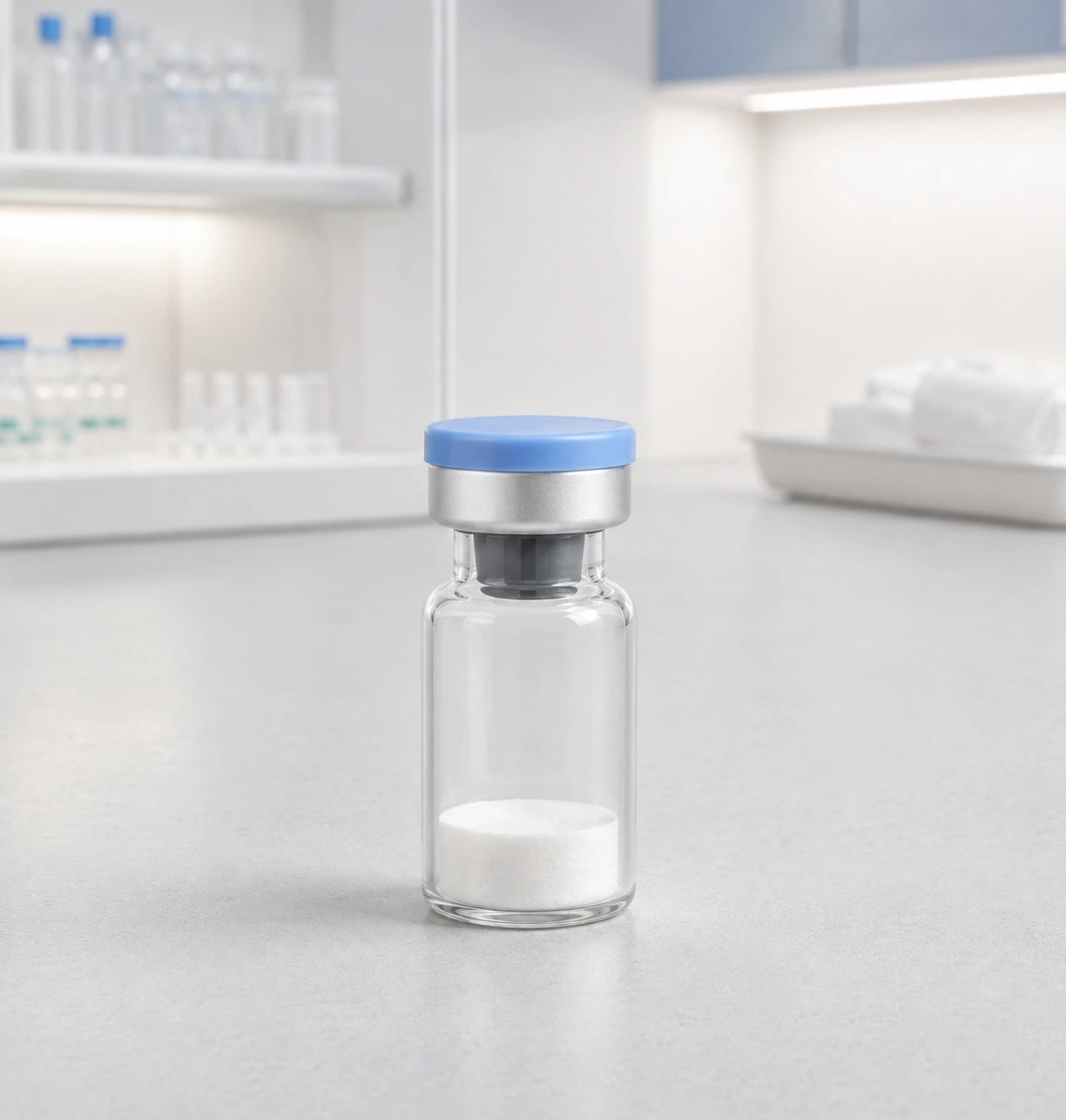 3mL ホウケイ酸ガラス注射剤バイアルの製品写真
