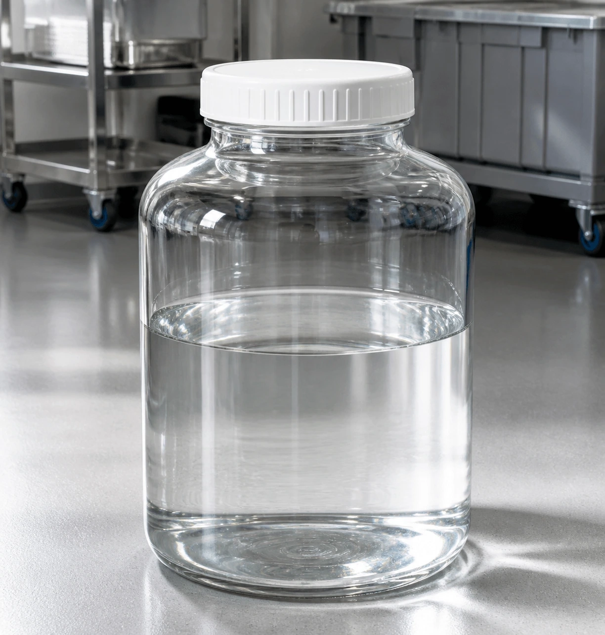 5000mL 大型広口試料保存びんの製品写真