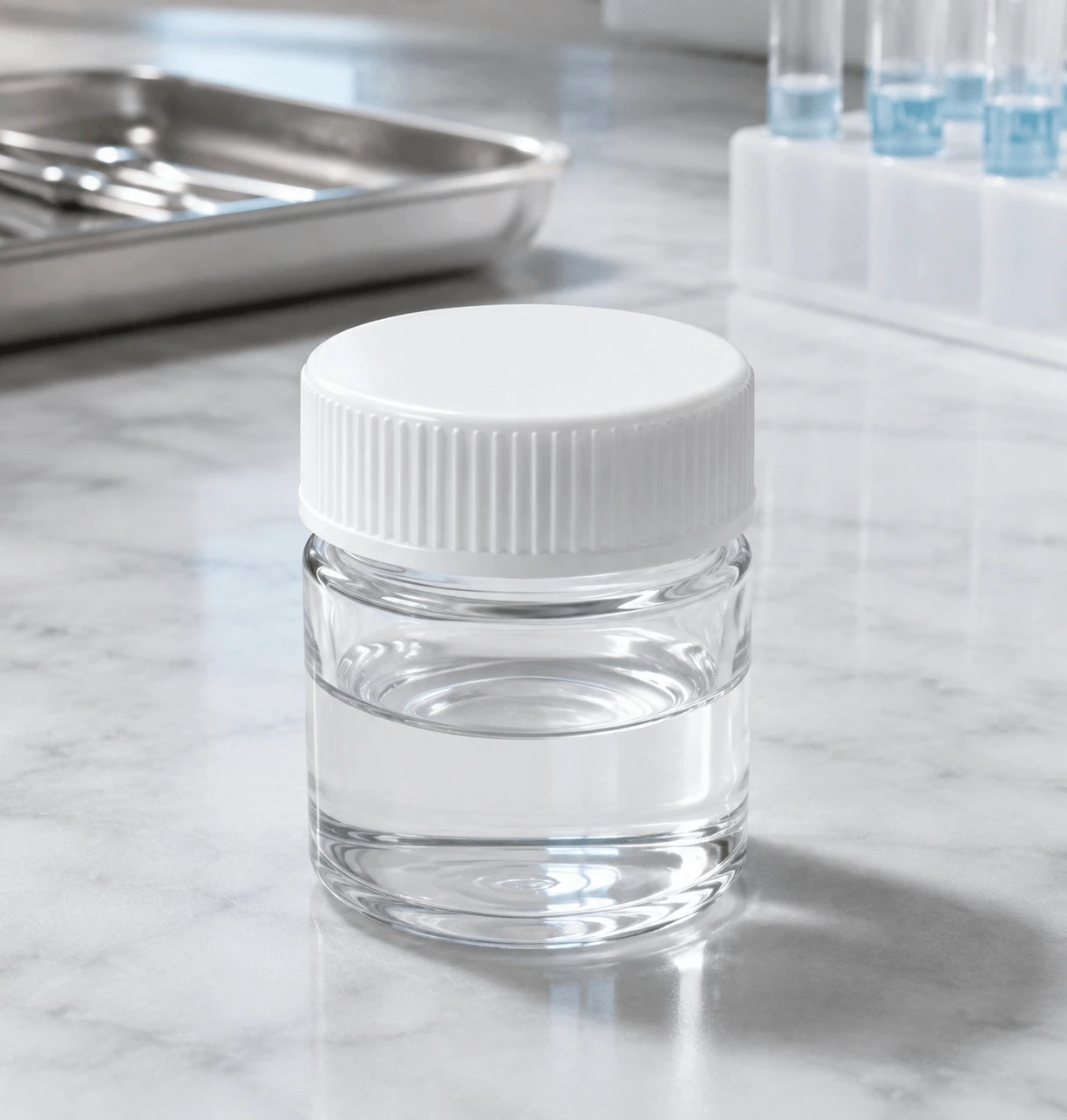 30mL 広口試料保存びんの製品写真