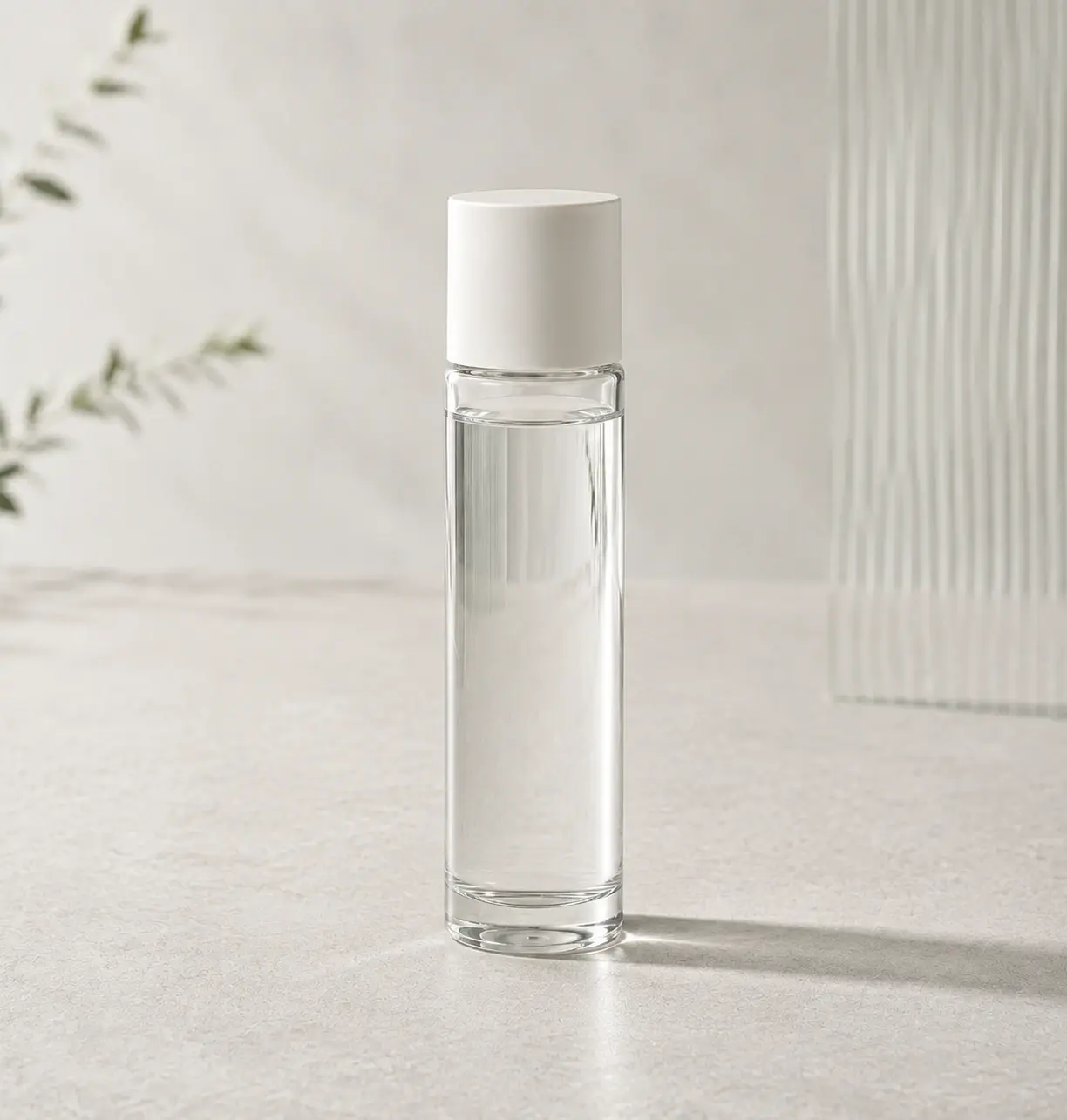 100mL 円筒型ローションボトルの外観