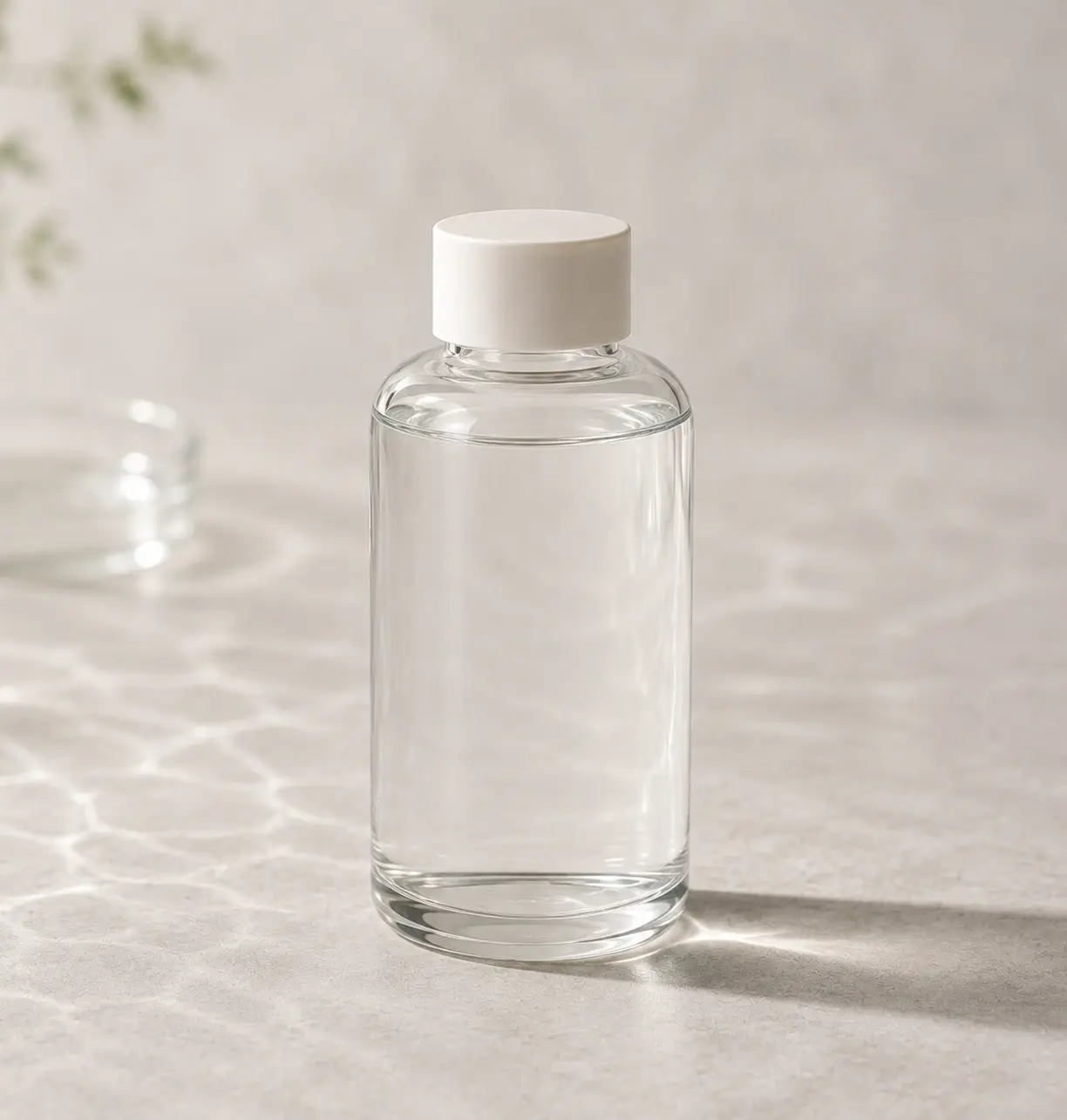 200mL 丸型化粧水ボトルの外観