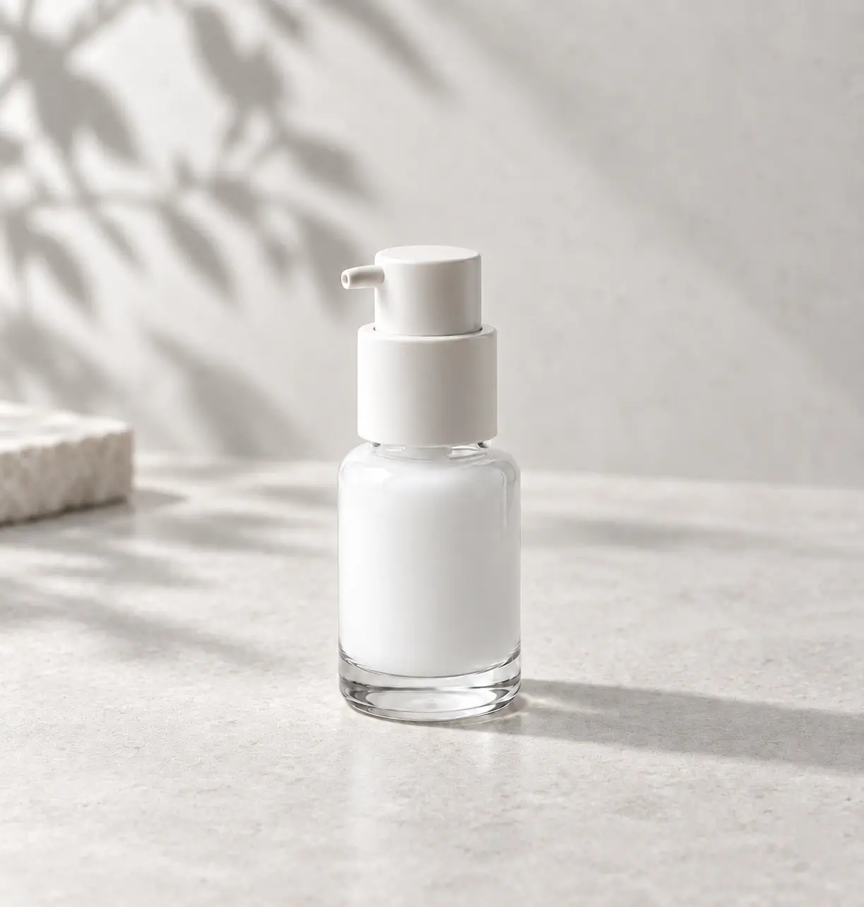 30mL 透明乳液ポンプボトルの外観