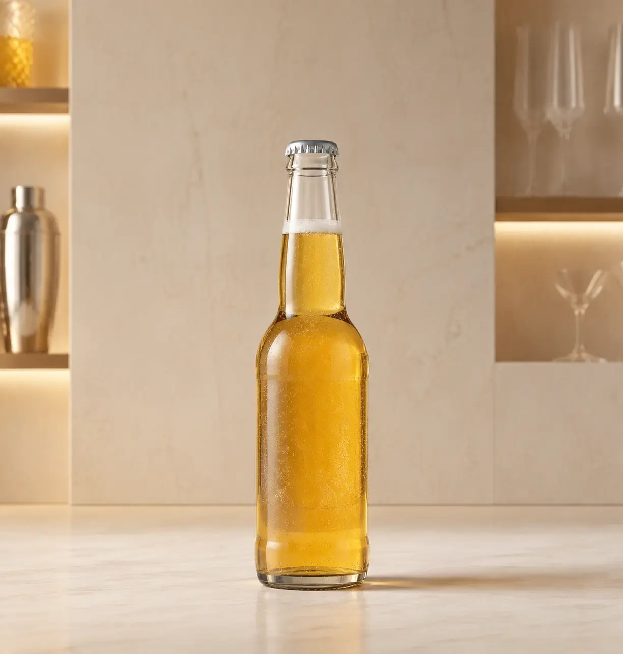 330mL ビールびんの外観