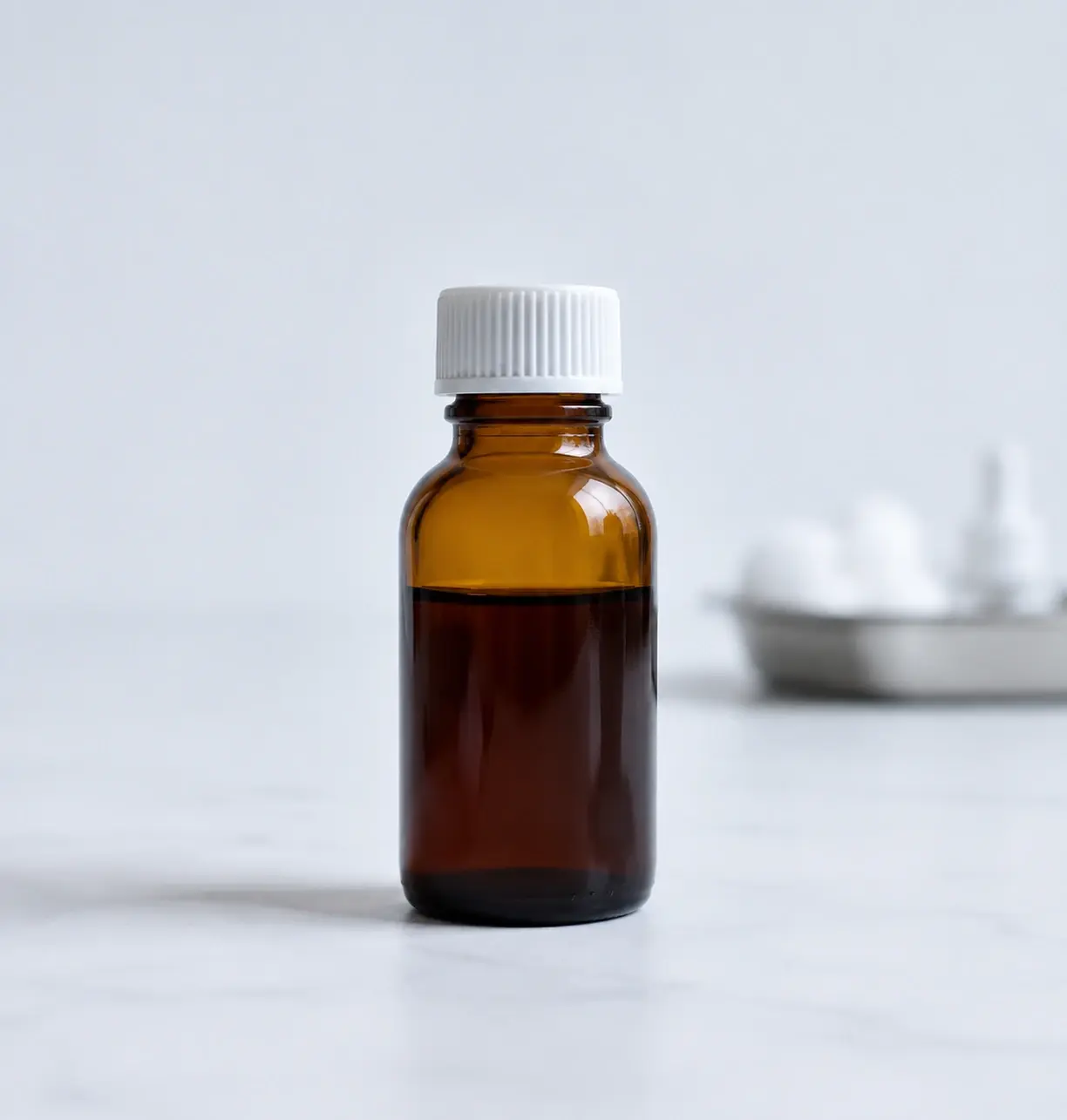 30mL アンバー薬用びんの外観